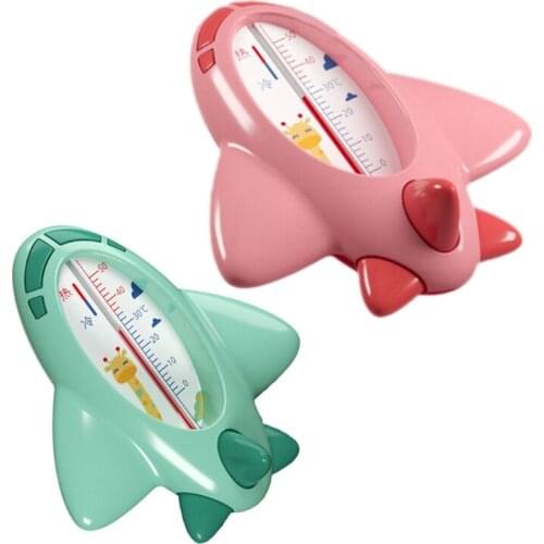 Aircraft Shower Thermometer Cute Plane Thermometer Bath Digital Thermometer Water Pool Accessory Supplies