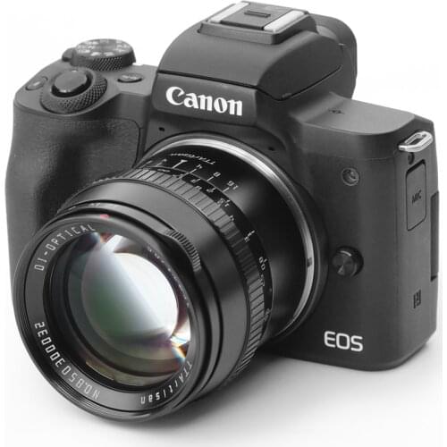 TTArtisan 50mm F1.2 Lens for Sony E Fujifilm M4/3 Canon M M43 Nikon Z Leica L Mount Camera Large Aperture MF APS-C Camera Lens