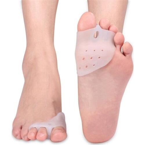 Protector Hallux Valgus Straightener Toe Spreader Pedicure Corrector 2Pcs Gel Foot Care Tool Bunion Corrector Bone Big Toe