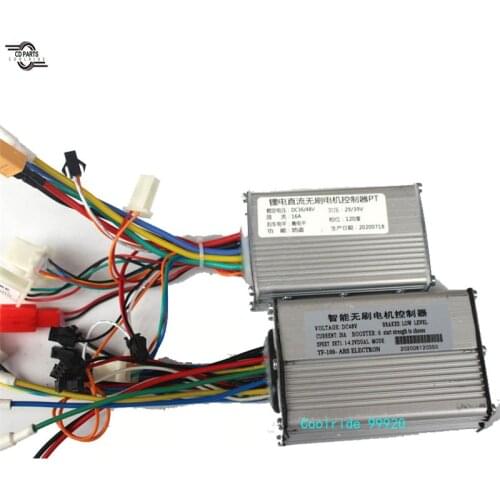 36V-48V 350W Brushless Motor Controller Electric Bicycle E-bike Scooter DC Brushless Motor Regulator Speed Controller