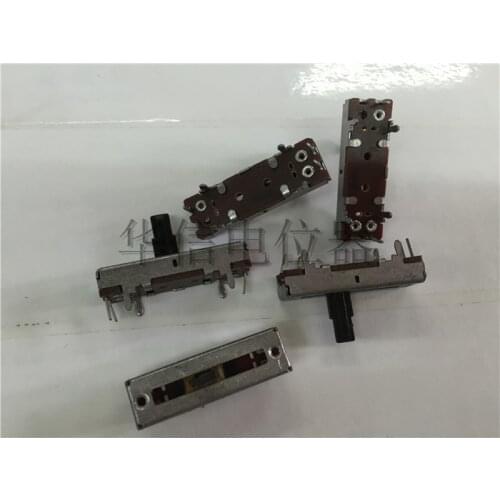 5pcs 30mm straight sliding potentiometer B50K / single linkage fader handle length 10MM