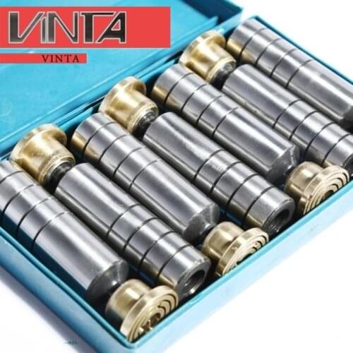 7pcs Plunger slide Replacement Hydraulic Pump Piston shoe parts 2.5, 5,10,16,25,32,40,63,80,100,160,250,400CY14-1B piston CY14