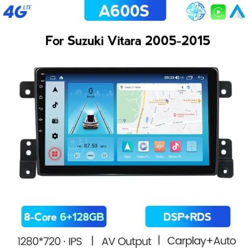 1920*720 CARPLAY DSP For Suzuki Grand Vitara 3 2005 - 2015 Car Radio Multimedia Video Player Navigation GPS Android 2din 2 Din