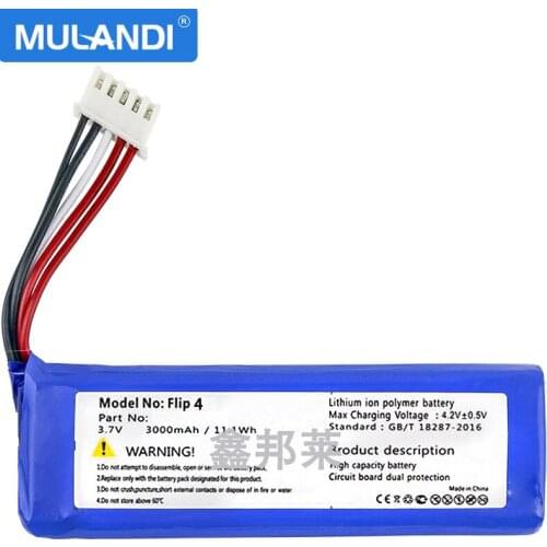 Digital batteries for JBL Flip 4 Special Edition GSP872693 01 Bluetooth speaker battery with feel tools