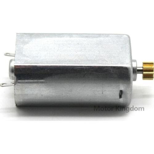 DC 3V 5V 6V 21000RPM High Speed Mini FK-180SH Motor with 10 Teeth Copper Gear DIY Toy Car Boat