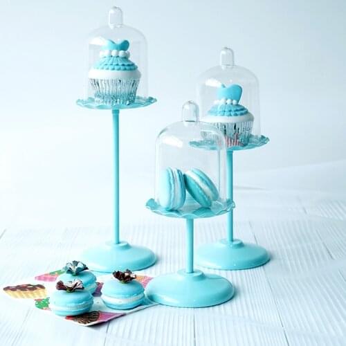 SWEETGO Cupcake holder with PC dome cake tools stand for wedding party table decoration bake ware dessert candy bar