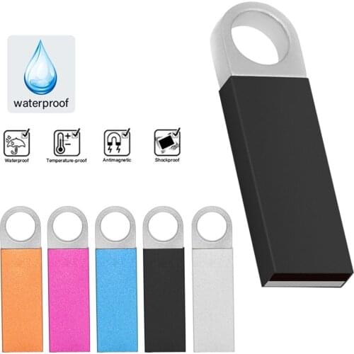 Pen Drive 2.0 metal memoria Flash Drive 128GB 64GB 32GB high speed 16GB 8GB 4GB memory Flash PenDrive USB 2.0 flash U dsik Stick