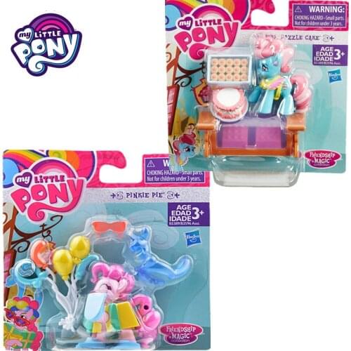 Hasbro My Little Pony Action Figures Collection Set Cake Lady Girl Toys Friendship Magic Rainbow Pony Child girl birthday gift
