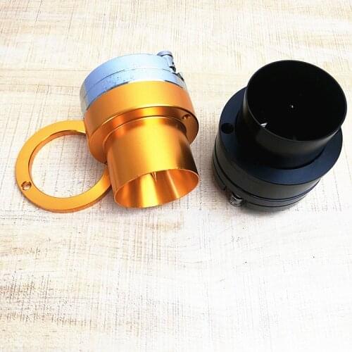 I KEY BUY 2pcs/lot 2 inch 58 mm 120 watts 4 Ohm Golden Horn Tweeter Speaker Car Audio Hifi System KTV Box Treble Parts