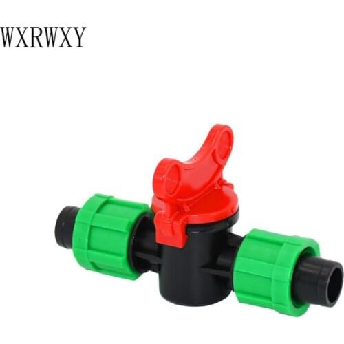Wxrwxy Garden tap Irrigation drip tape 5/8" irrigation valve 2 way tap 16mm drip tape Waterstop valve cranes 15pcs