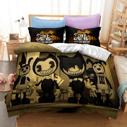 Anime The Ink Machine Bedding Sets US/Europe/UK Size Quilt Bed Cover Duvet Cover Pillow Case 2-3 Pieces Sets Adult Children
