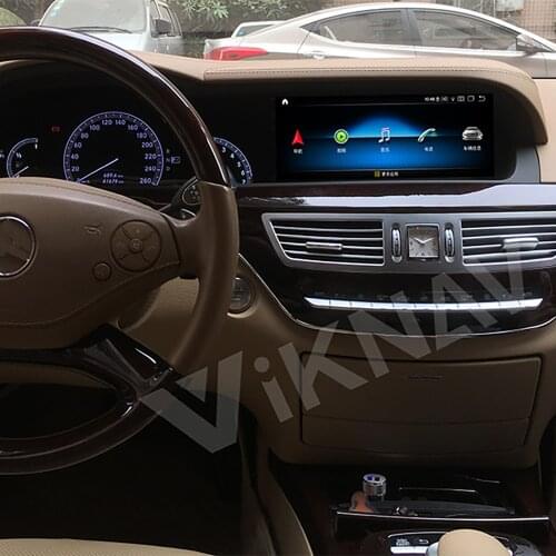 For Mercedes Benz S CLASS W221 2006 2007 2008 2009 2010 2011 2012 2013 android car radio tape recorder head unit