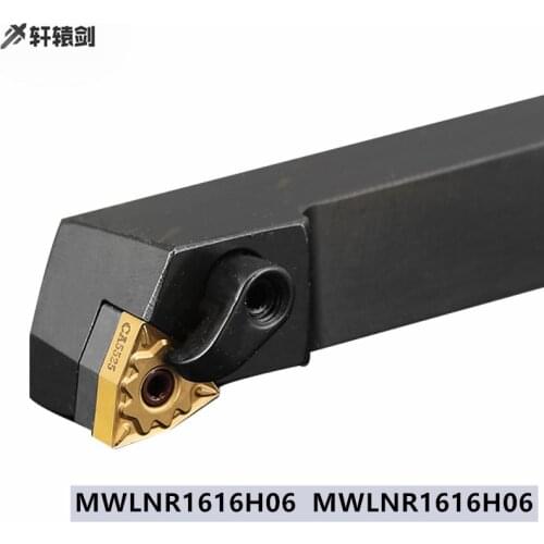MWLNR 1616H06 MWLNR1616H06 MWLNR1616H08 Rotary Lathe Tool Holder For WNMG Inserts