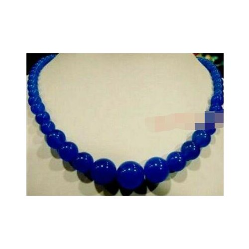 Natural 6-14mm Multicolor Picasso Jasper Gemstone Round Beads Necklace