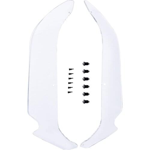 Motorcycle Clear Lower Air Deflector For Honda Goldwing GL1800 2018-2019