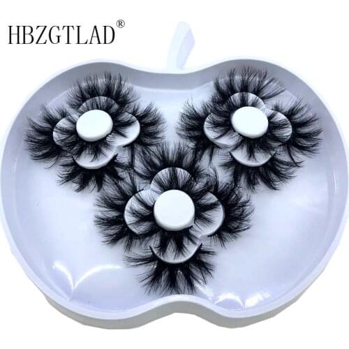 9 Pairs 25 mm 3d Mink Lashes Bulk Faux with Custom Box Wispy Natural Mink Lashes Pack Short Wholesales Natural False Eyelashes