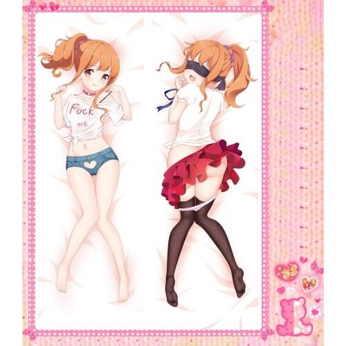 Japanese Anime Cartoon Eromanga Sensei Double sided hugging Pillow Case Pillow Cover Pillowcase Peach Skin 2 Way 77021