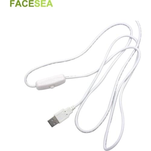 1~10pcs 1.5M USB LED Extension Cable Wire with ON/OFF Switch for Rigid LED Strip Hard Bar lights ,Night Book Desk light,DIY fan