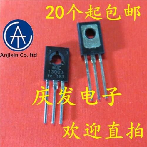 10 PCS 100% orginal new 100% quality real stock triode MJE13003 E13003 new TO - 126