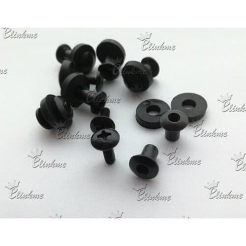 100pcs/lot, Kydex Holster Chicago screw knife scabbard screw Tek lok buckle screw for 5mm hole Hunting Holsters DIY tools