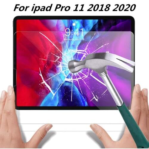 2.5D Arc Edge Tempered Screen Protector For ipad Pro 11 Inch Anti Fingerprint Anti Scratch 2018 2020 Bubble Free Protective Film