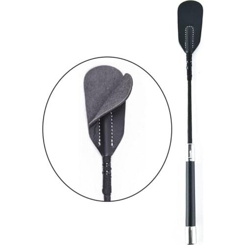 35CM PU Leather Bondage Spanking Whip With Sword Handle Lash Fetish Flogger Horse Adult BDSM Slave Sex Toys For Couples Women