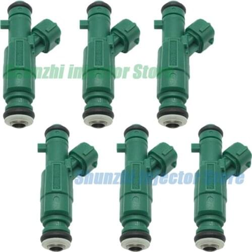 6pcs Fuel Injector Nozzle For Hyundai KIA SONATA OPTIMA RONDO 2.4L 2006-2008 OEM 35310-25200 3531025200 35310 25200