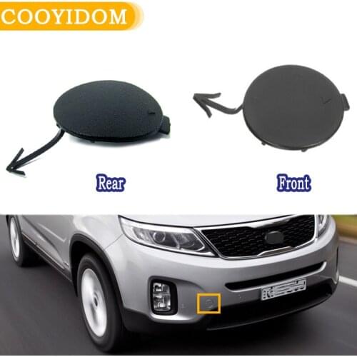 Car Front Rear Bumper Trailer Cover Tow Hook Cap Tow Bracket Cover For KIA Sorento 2013 2014 86588-2P500 86667-2P500