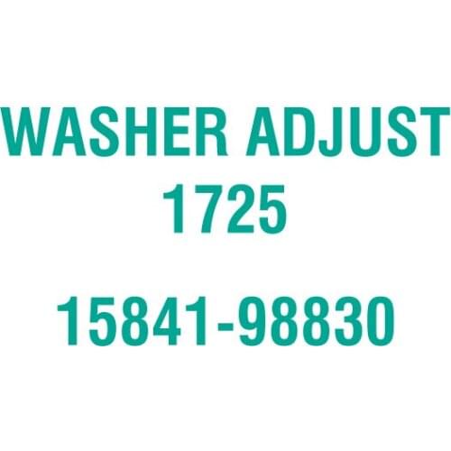 For Kubota 15841-98830 WASHER ADJUST 1725