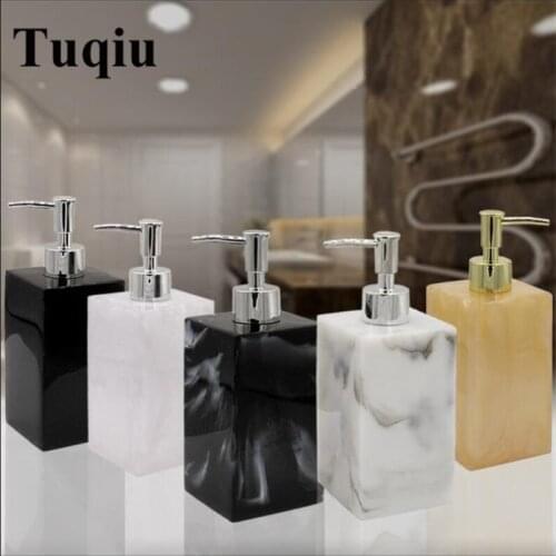Bathroom Soap Dispenser Shower Liquid Shampoo 400ml Resin Material Bathroom Shower Soap Dispenser hotel products