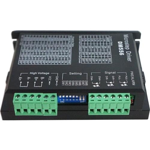 NEMA 17 23 34 DM556 Stepper Motor Driver for 42 57 86 Series 2-phase Digital CNC Stepping Motor Drive for Engraving Machine