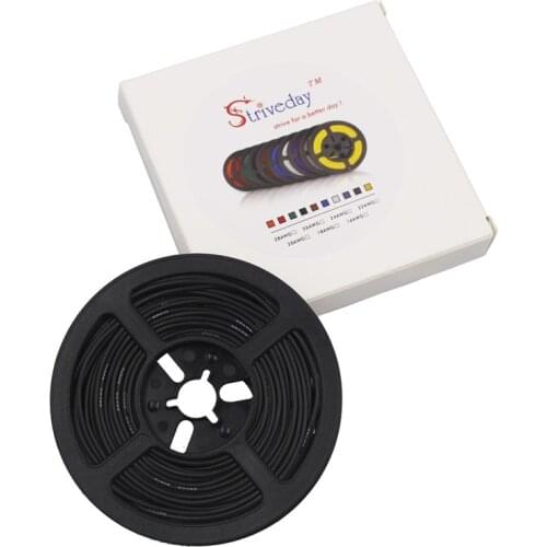 30 meters 98.4ft 20AWG Flexible Rubber Silicone Wire Tinned copper line DIY Electronic cable 10 colors to choose from