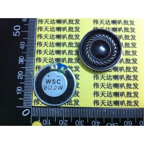 New sound speaker 8 ohms 2 watt 8R 2W speaker Diameter 28MM 2.8cm Thick 5.6MM Loudspeaker High sound quality