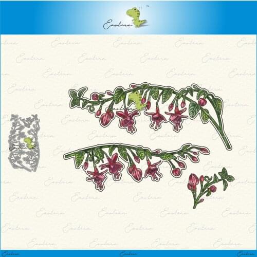 Cherry red border Cutting Dies new 2020 Metal mould dies Scrapbooking Paper Making Craft die Matching color paper dies die cut