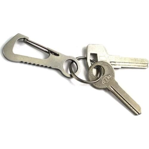 Outdoor Keyring Buckle Quick Release Hooks Key Organizer Holder Camping Hiking Equipment Outdoor Tools