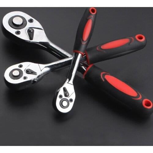 1/4Inch 24T High Torque Ratchet Wrench Socket Quick Release Professional Hand Tools Wrench Repair Tools Spanner Drive Hand Tool