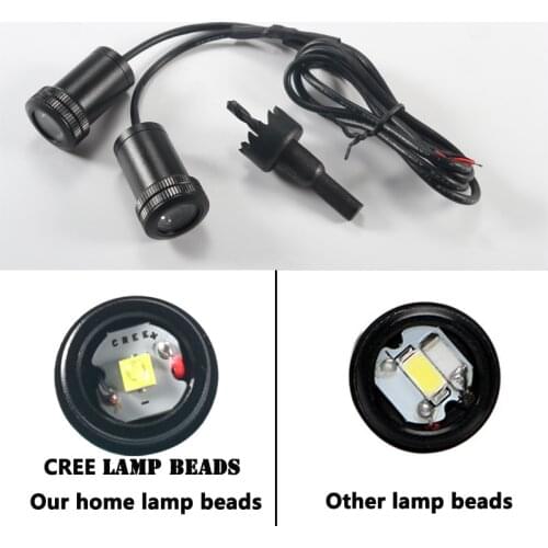 2 Pcs LED Car Door Lamp welcome logo projection Light for Lexus LS460 LF-Ch LF-A IS-F LF-Xh