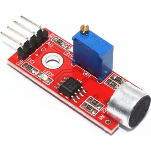 5pcs high-sensitivity microphone sensor module KY-037 sound module sound detection