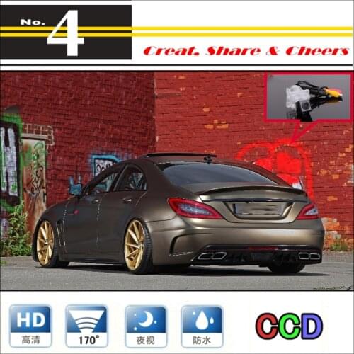 Car Camera For Mercedes Benz CL Class MB W216 / CLS W218 High Quality Rear View Back Up Camera For PAL or NTSC / CCD + RCA