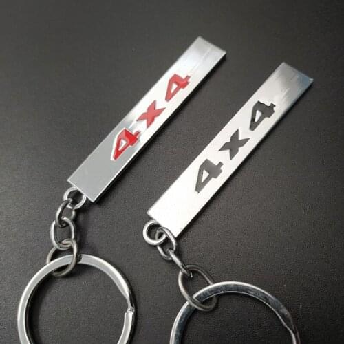 Car Keyring Keychain Key Chain Key Ring Keyfob For 4X4 4WD Mercedes Audi Ford Focus Volkswagen Nissan Toyota Range Rover Styling