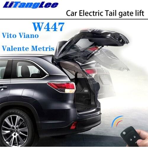 LiTangLee Car Electric Tail Gate Lift Trunk Rear Door Assist System for Mercedes Benz MB V Class W447 Vito Viano Valente Metris