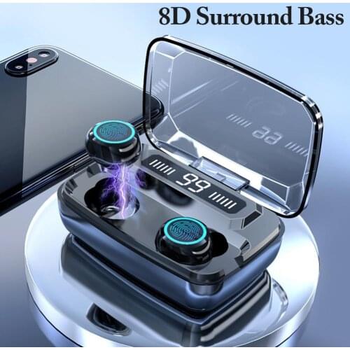 Bluetooth Headset M11 TWS Wireless Earbuds Headphones Noise Cancelling Waterproof Gaming Sports Earphone With Microphone