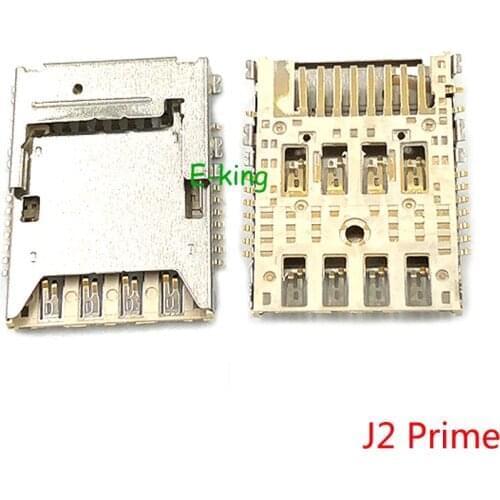 For Samsung Galaxy J2 Prime SIM Card Reader Holder Connector Socket Slot Flex Cable Repair
