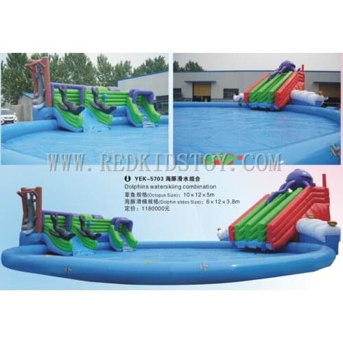 China Best Supplier for Inflatable Slide Top Quality Inflatable Pool HZ-E009