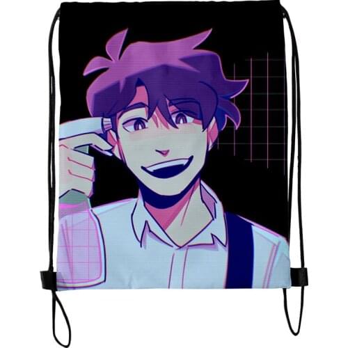 Soot Merch Fashion Style Student Shoulder Storage Bag Drawstring Travel Beach Backpack Toys Shoes Clothes Organizer