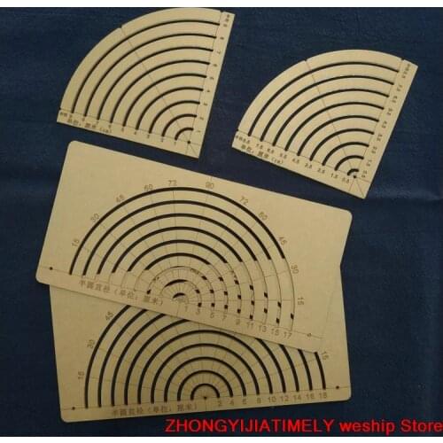 Embroidery kit patchwork Hand account sewing Drawing tools Quilting ruler Acrylic Sashiko design mould Template