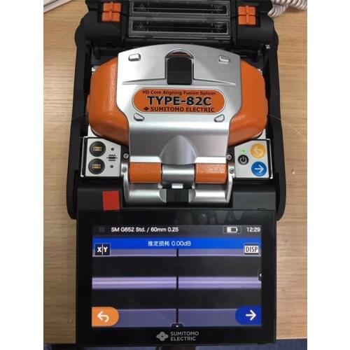 Original Japan Sumitomo 82C Optical Fiber Fusion Splicer, Fiber Fusion Machine, Hot Fusion Machine, Fusion Splicer