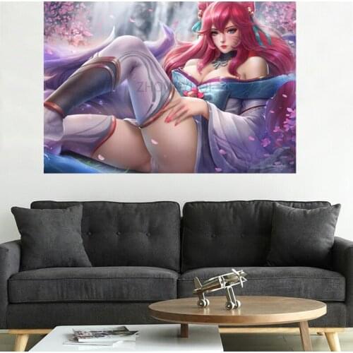 League of Legends HD Game Anime Sexy Poster Collection Wall Canvas Painting Stickers Home Decoration Painting room decoration