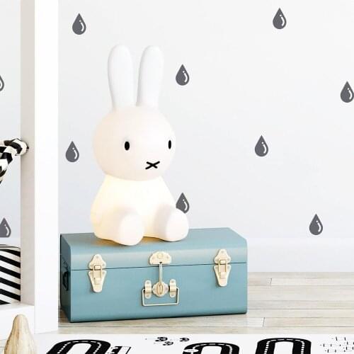 Funny Water Droplet Wall Stickers Modern Interior Art Wall Decoration For Kids Living Room Nature Decor Art Mural