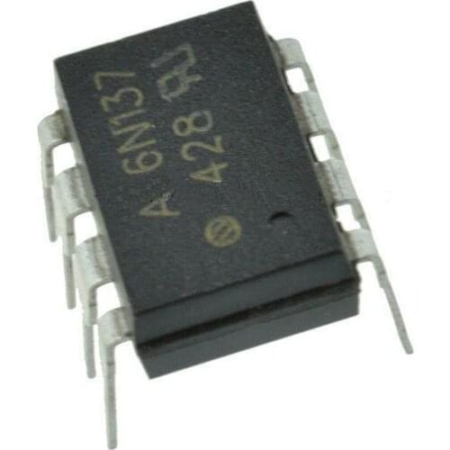 10PCS 6N137 DIP8 ISOLATOR 2.5KVRMS 1CH OPEN NEW GOOD QUALITY